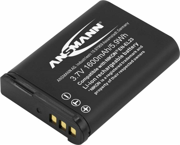 Produktbild Ansmann A-NIK EN-EL23 1700mAh 3,8V (Kamera Akku)