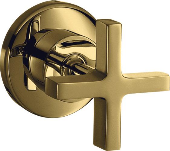Actual product image Axor Citterio flush-mounted shut-off valve with cross handles
