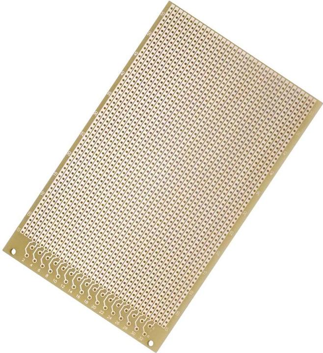 Actual product image Quadrios 1906SA044 Circuit board hard paper (L x W) 160 mm x 100 mm 35 µm pitch 2 (Circuit board)