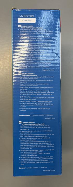 Productafbeelding Livington Cool2Go Nek Ventilator