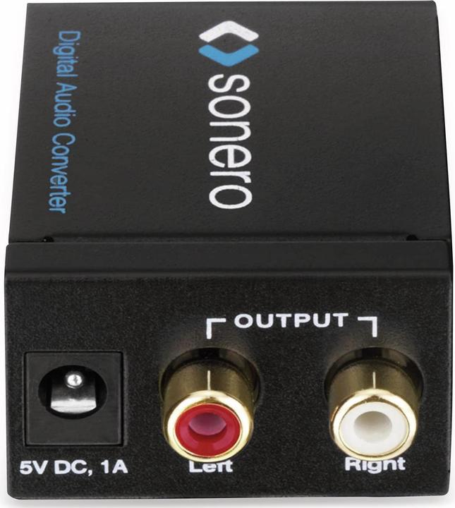 Produktbild Purelink sonero Digital zu Analog Audio Konverter (Digital -> Analog)