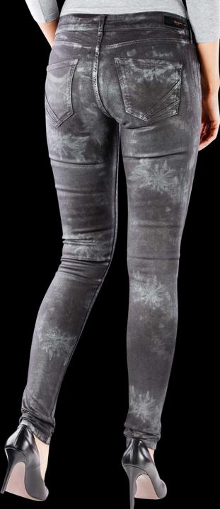 Image du produit Pepe Jeans Pixie Skinny Silvermoon silver foiled black (W29/L30)