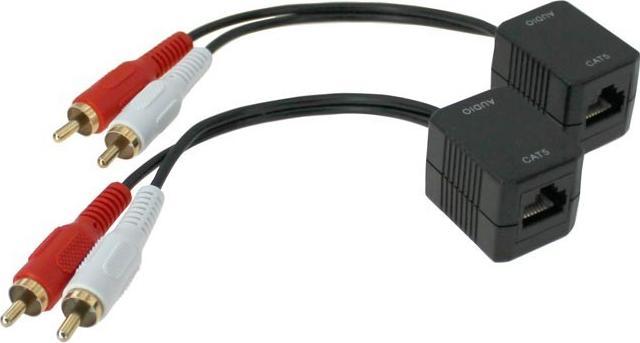 Produktbild EFB Elektronik Audio Extender Konverter Cinch, RJ45, Cat.5