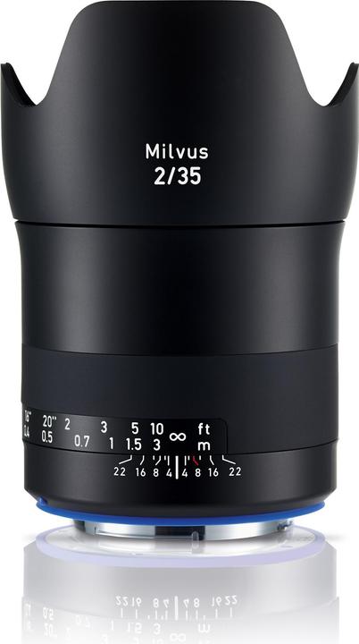 Milvus 35mm f/2.0 ZE Canon EF (Canon EF, Plein format)