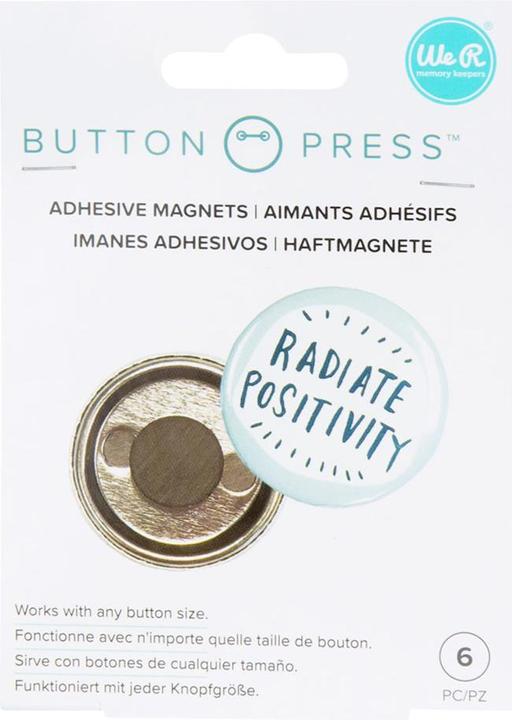Actual product image We R Memory Keepers Button Press (6 x)