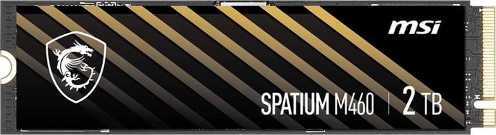 Actual product image MSI Dysk SSD Spatium M460 2 TB M.2 2280 PCI-E x4 Gen4 NVMe (S78-440Q490-P83) (2000 GB, M.2 2280)