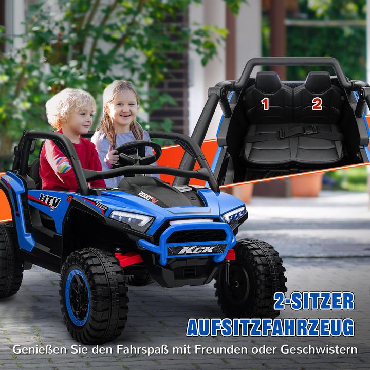 Produktbild Aiyaplay Elektro Kinderauto Kunststoff, Metall Blau (24 V)