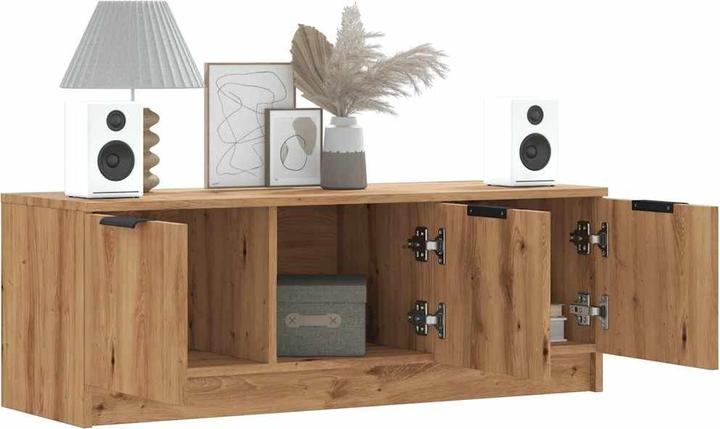 VidaXL TV-Schrank Artisan-Eiche 102x35x36,5 cm Holzwerkstoff TV-Möbel TV-Board