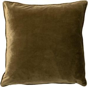 Image du produit Dutch Decor Coussin Finn 45x45 cm Vert olive militaire (45 x 45 cm)