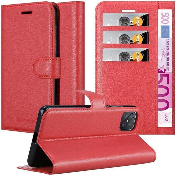 Actual product image Cadorabo Book with stand function cover (Oppo A92s)
