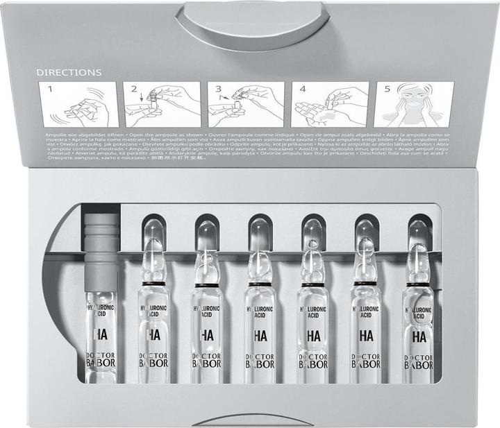 Actual product image Babor DOCTOR - 10d Hyaluronic AcID Ampoule Serum Concentrate (14 ml)