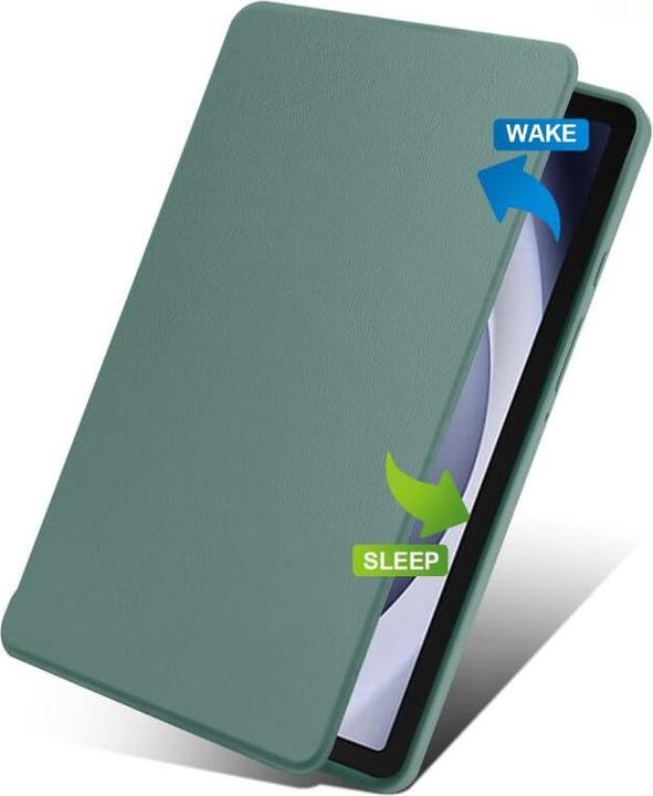 Produktbild Cover-Discount Galaxy Tab A9+ - 360-Grad Hülle dunkelgrün (Galaxy Tab A9+)