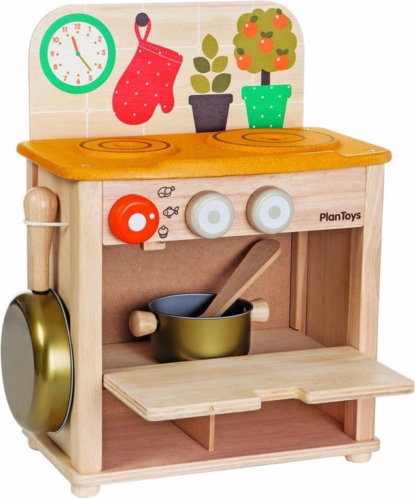 Produktbild Plantoys Kochherd mit Zubehör