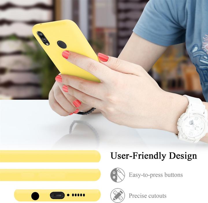 Produktbild Cadorabo TPU Liquid Silicone Case Cover (Huawei Nova 3E, Huawei P20 Lite)