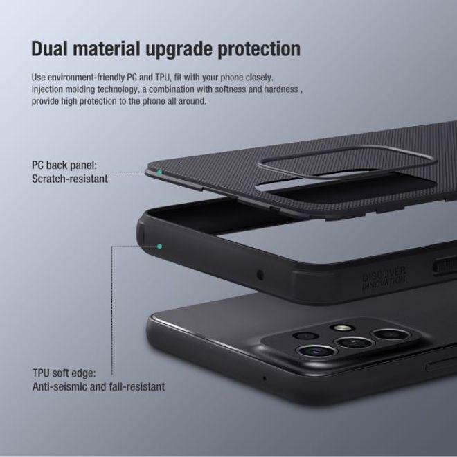 Actual product image Nillkin Super Frosted Shield Pro Series (Samsung Galaxy A53 5G, Xiaomi Redmi K40s, Samsung Galaxy A73 5G)