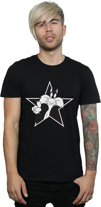 Produktbild Looney Tunes Sylvester Mono Star TShirt (XL)