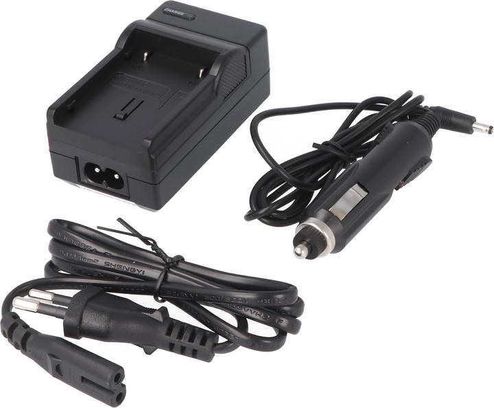 Image du produit XCell Chargeur rapide compatible avec JVC BN-V408 Batterie BN-V416, BN-V428 (Chargeur de batterie d'appareil photo)