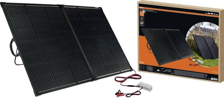 Actual product image Osram BATTERYcharge SOLAR 200W Monokristallines Solarmodul 200 W 12 V, 5 V (200 W, 13.90 kg)
