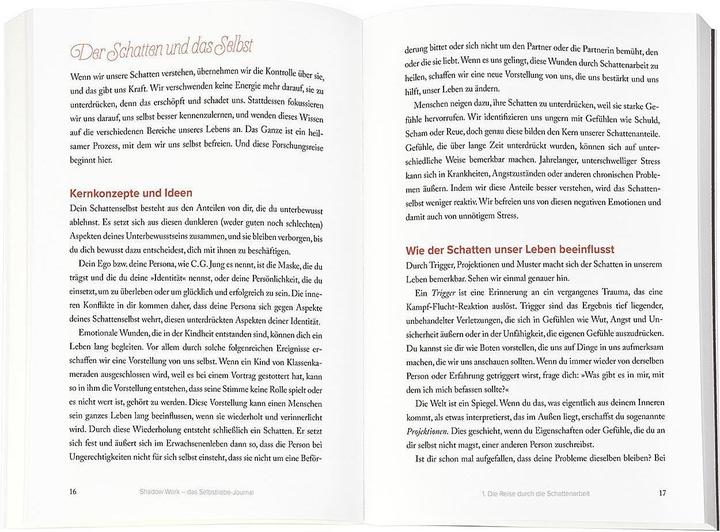 Produktbild Shadow Work - das Selbstliebe-Journal (Deutsch, Latha Jay, Valerie Inez, Nele Boysen, 2024)