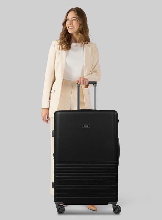 Immagine prodotto Camel Active Hanoi 4 Rollen Trolley L 78 cm mit Dehnfalte (99 l, XL (da 115l))