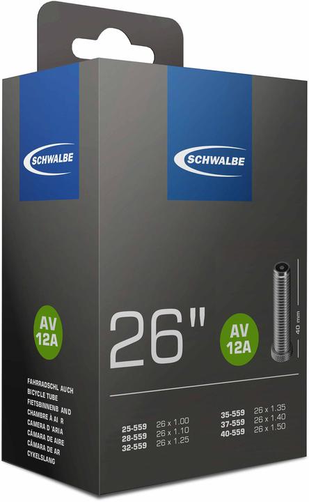 Schwalbe N°12a (Schrader (AV), 26", 40 mm)