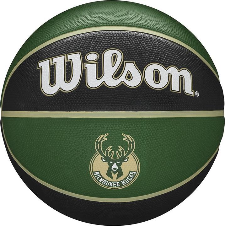 Wilson Nba Team Tribute Basketball Mil Bucks (7)
