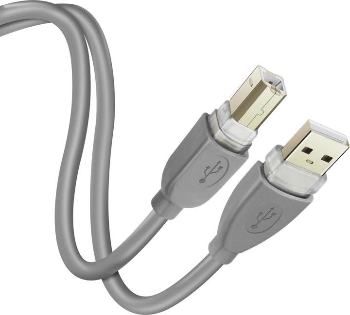 Image du produit LinQ Câble d'imprimante USB 2.0 A/USB 2.0 B, 1,8m (1.80 m, USB 2.0)