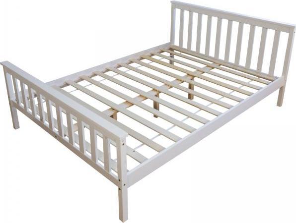 Produktbild Homestyle4u Doppelbett Holzbett Futonbett (140 x 200 cm)