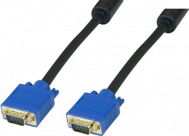 Produktbild Exertis Connect S-VGA Premium Monitorkabel, Pin 9 belegt, 15pol HD D-Sub St./St., 5,0 m (5 m, VGA)