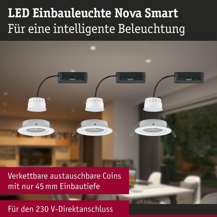 Immagine prodotto Paulmann Einbauleuchte Nova Zigbee (500 lm)