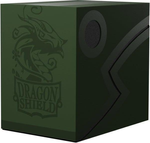 Actual product image Arcane Tinman Rangement pour Cartes - Deck Box Dragon Shield Double Shell : Revised Forest (Vert/Noir)
