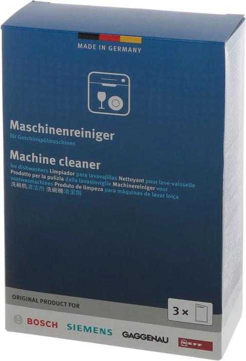 Produktbild Siemens Maschinenreiniger für Geschirrspüler (Pulver)