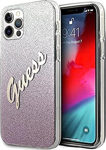 Produktbild Guess Hard Cover Silicone Vintage Glitter (Apple iPhone 12)