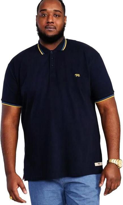 Immagine prodotto DUKE Hamford 1 D555 Maglietta Polo Kingsize Bordato Colletto a Costine Uomo (4XL)