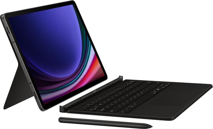 Actual product image Samsung Book Cover Keyboard (DE, Galaxy Tab S9, Galaxy Tab S9 FE)