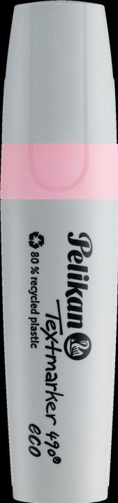 Actual product image Pelikan Highlighter 490 eco in FS pastel pink (Pastel, 5 mm, 1 x)