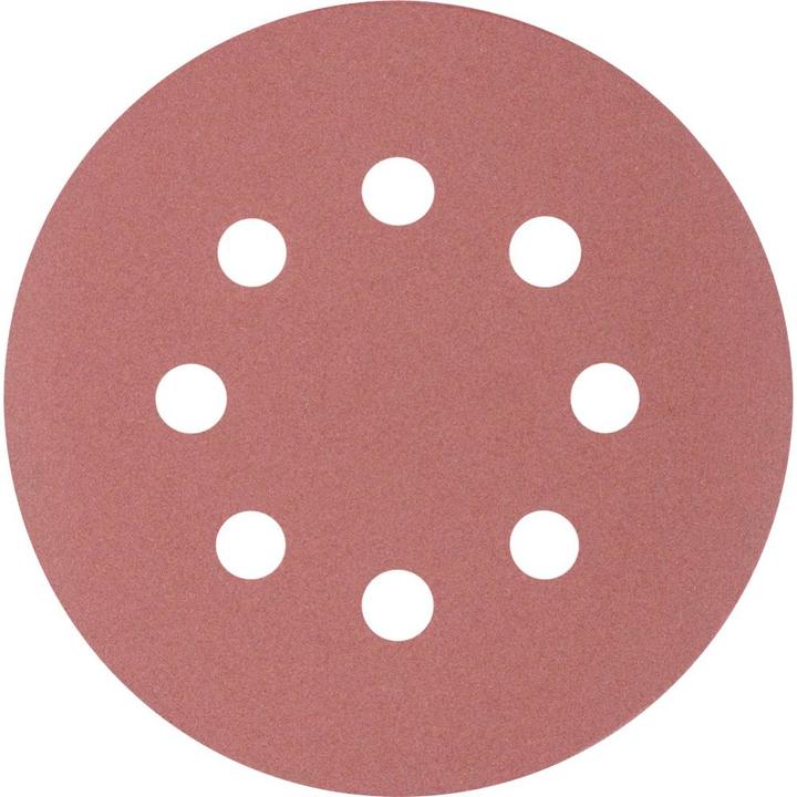 Produktbild Pferd Exzenterschleifpapier Klettscheibe 125 mm Korund A 400 Lochung 8 (400)