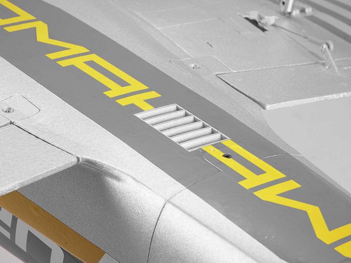 Productafbeelding FMS Futura Jet EDF 64 PNP geel - 90 cm (Jet)
