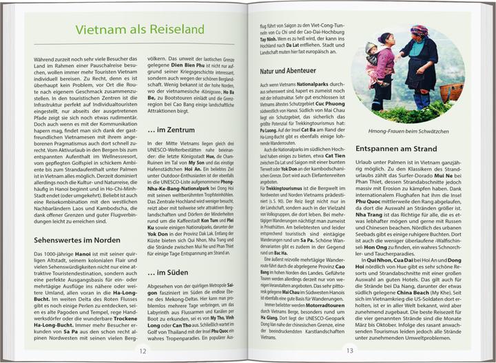 Produktbild Reise-Handbuch Reiseführer Vietnam (Deutsch, Martin H. Petrich, 2024)