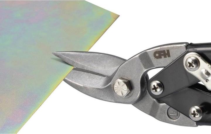 Produktbild Toolcraft Figuren-Blechschere linksschneidend (245 mm)