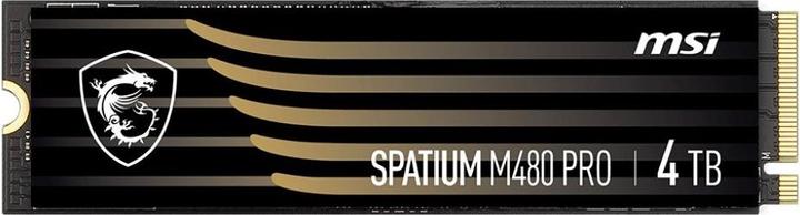 MSI SPATIUM M480 PRO PCIe 4.0 NVMe M.2 4TB (4000 GB, M.2 2280)
