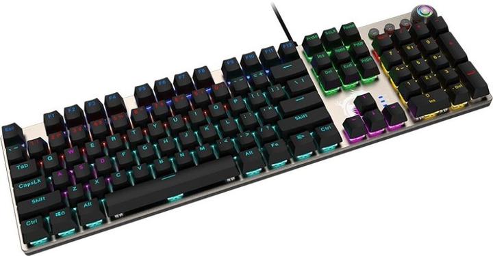 Image du produit MSI Forge GK310 RED DE GAMING Keyboard OS1-8ZA8013-000 détail (DE, Filaire)