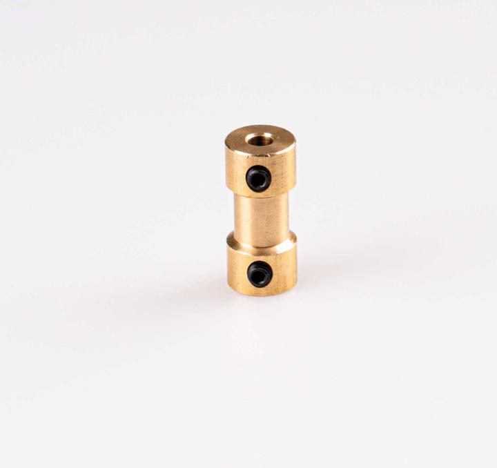 Actual product image Modellbau Lindinger shaft coupling rigid 4 to 3.17mm 9/20mm