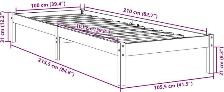 Image du produit VidaXL Gill (100 x 210 cm)