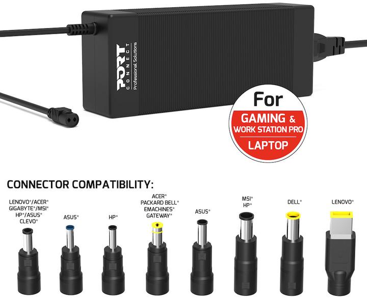 Image du produit Port Designs POWER SUPPLY - 250W Station de jeu/travail universelle (250 W)