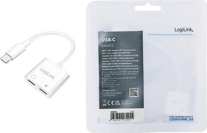 Actual product image LogiLink UA0433 (USB Type C, USB Type C)