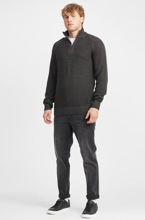 Immagine prodotto Blend Thompson Maglione In Maglia Grossa Pullover Maglieria Da Donna Con Colletto Troyer In Cotone 1 (XXL)