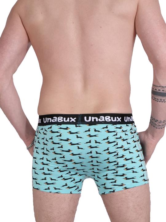 Immagine prodotto Unabux Boxer BLACK WHITE RABBIT (XXL, Confezione da 2)