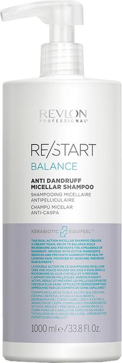 Produktbild Revlon Professional Anti Dandruff Micellar Shampoo (1000 ml, Flüssiges Shampoo)