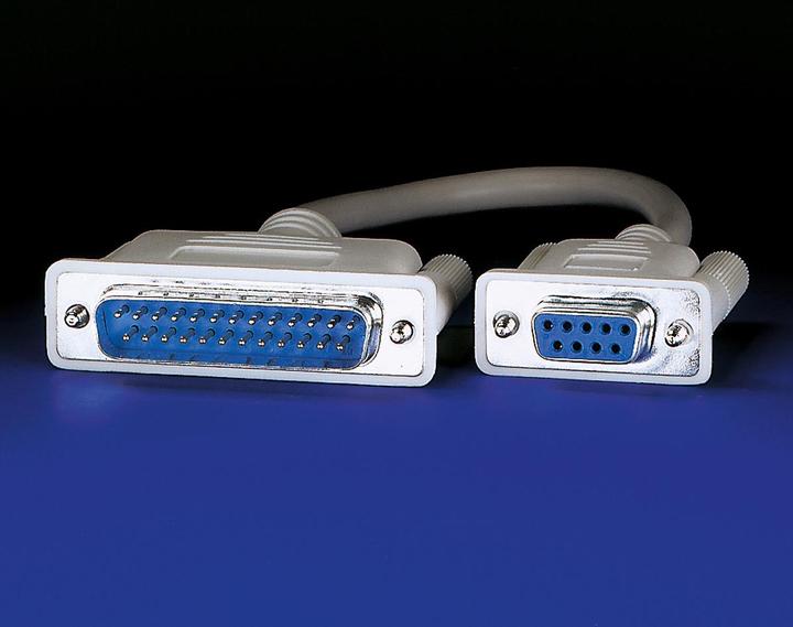 Produktbild Roline Modemkabel, 9pol. BU - 25pol. ST (3 m)